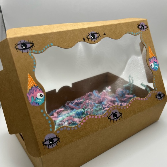 Pastel Goth Jewelry Gift Set with Painted Box - Gothic Kawaii Jewelry Gift Set - Picture 11 of 13